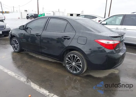 2016 Toyota Corolla S Plus from USA, damaged, VIN 5YFBURHE6GP564737